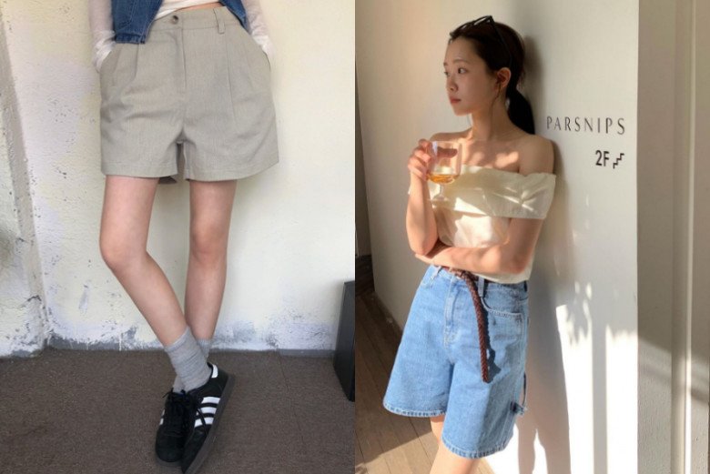 Kiểu dáng quần short